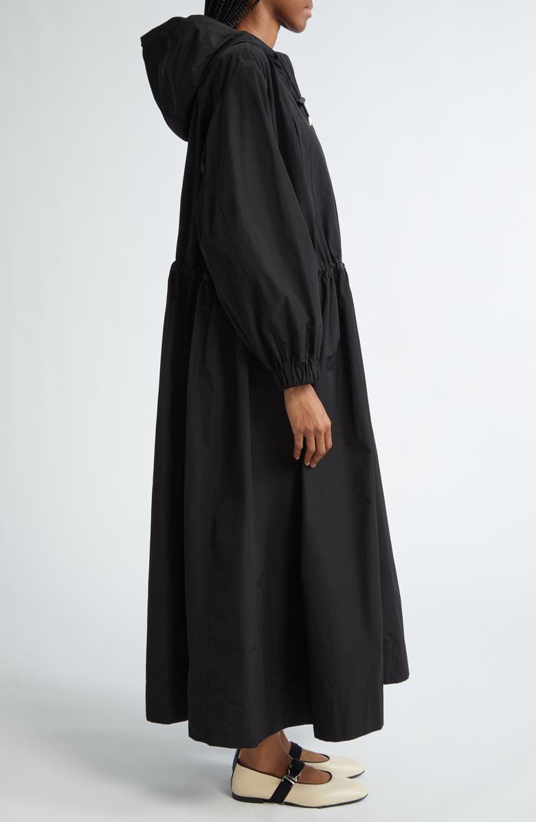 Molly Goddard Annie Hooded Longline Jacket, Alternate, color, 