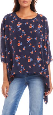 Karen Kane Flare Hem Top