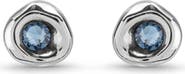 UNODE50 Sterling silver-plated earrings with crystal
