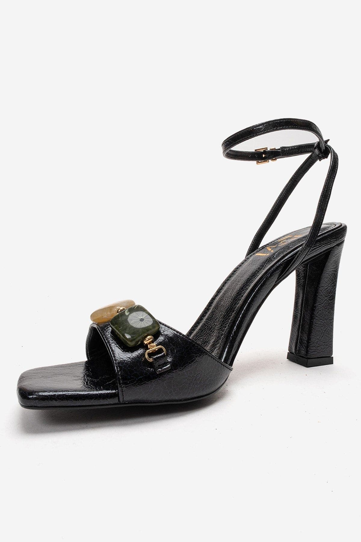Prologue Shoes Franca Block Heel Sandal, Alternate, color, Black