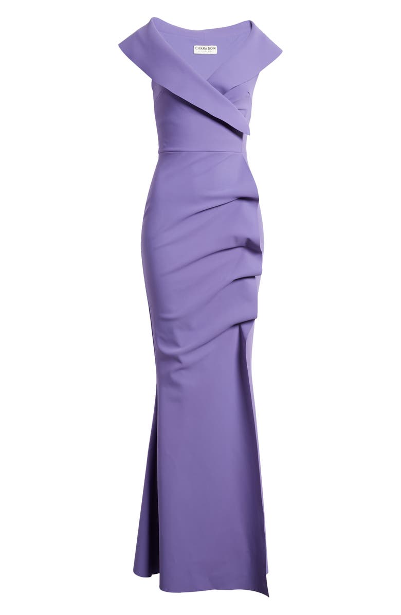 Chiara Boni La Petite Robe Norc Portrait Collar Mermaid Gown, Alternate, color,