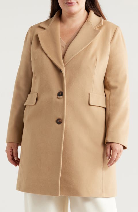 Charlie Wool Coat (Plus)