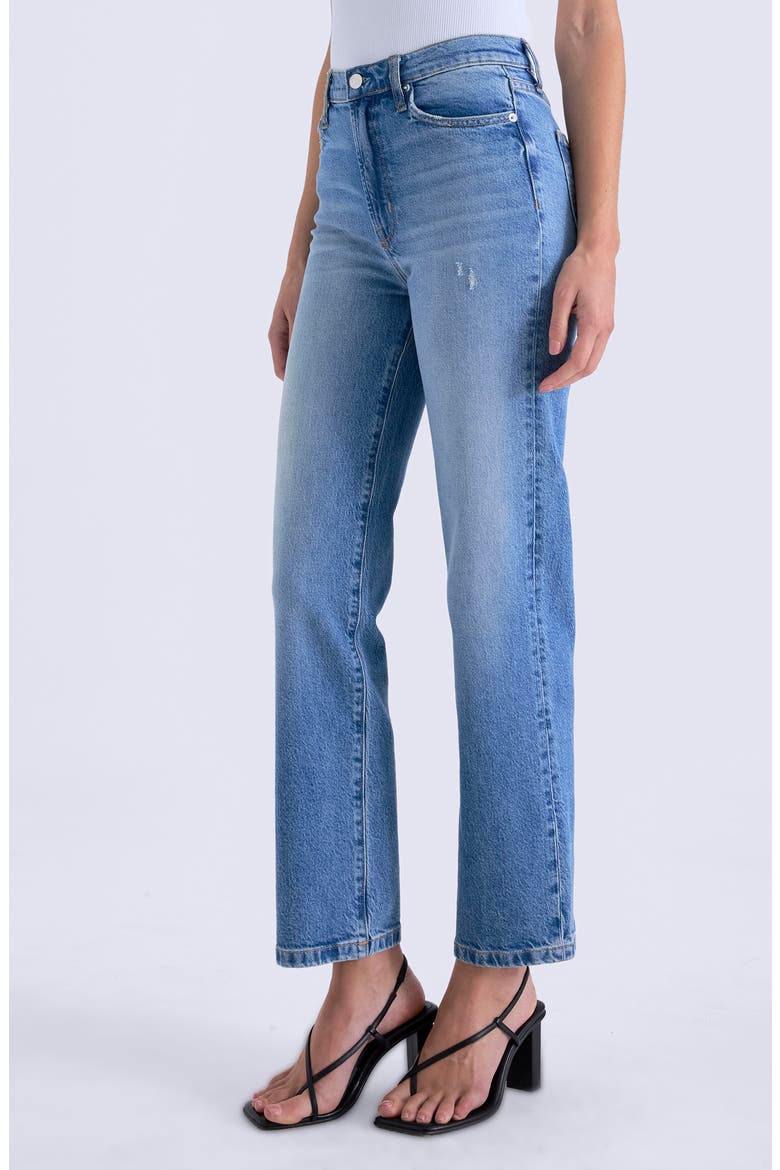 Aleks Ankle Straight Leg Jeans, Alternate, color, MUSE