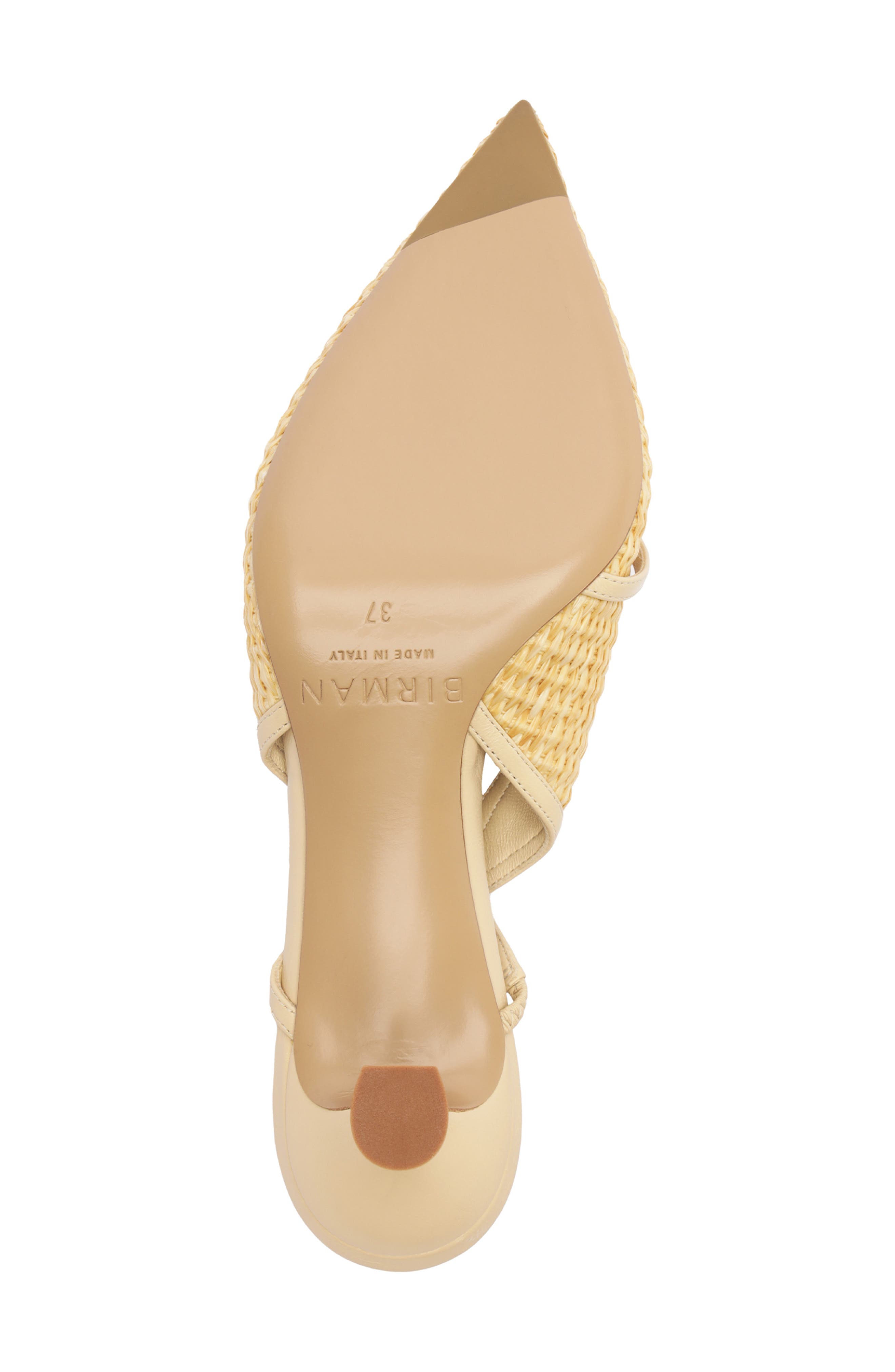 Alexandre Birman Tita Pointed Toe Slingback Pump, Alternate, color, Creamy