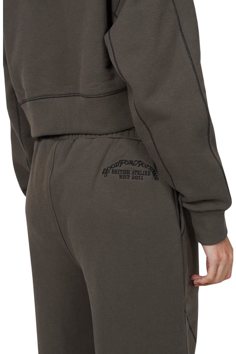 Coverlock Vintage  Baggy Jogger, Alternate, color, Gunmetal