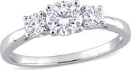 Julianna B. 1CT DEW Moissanite 3-Stone Ring