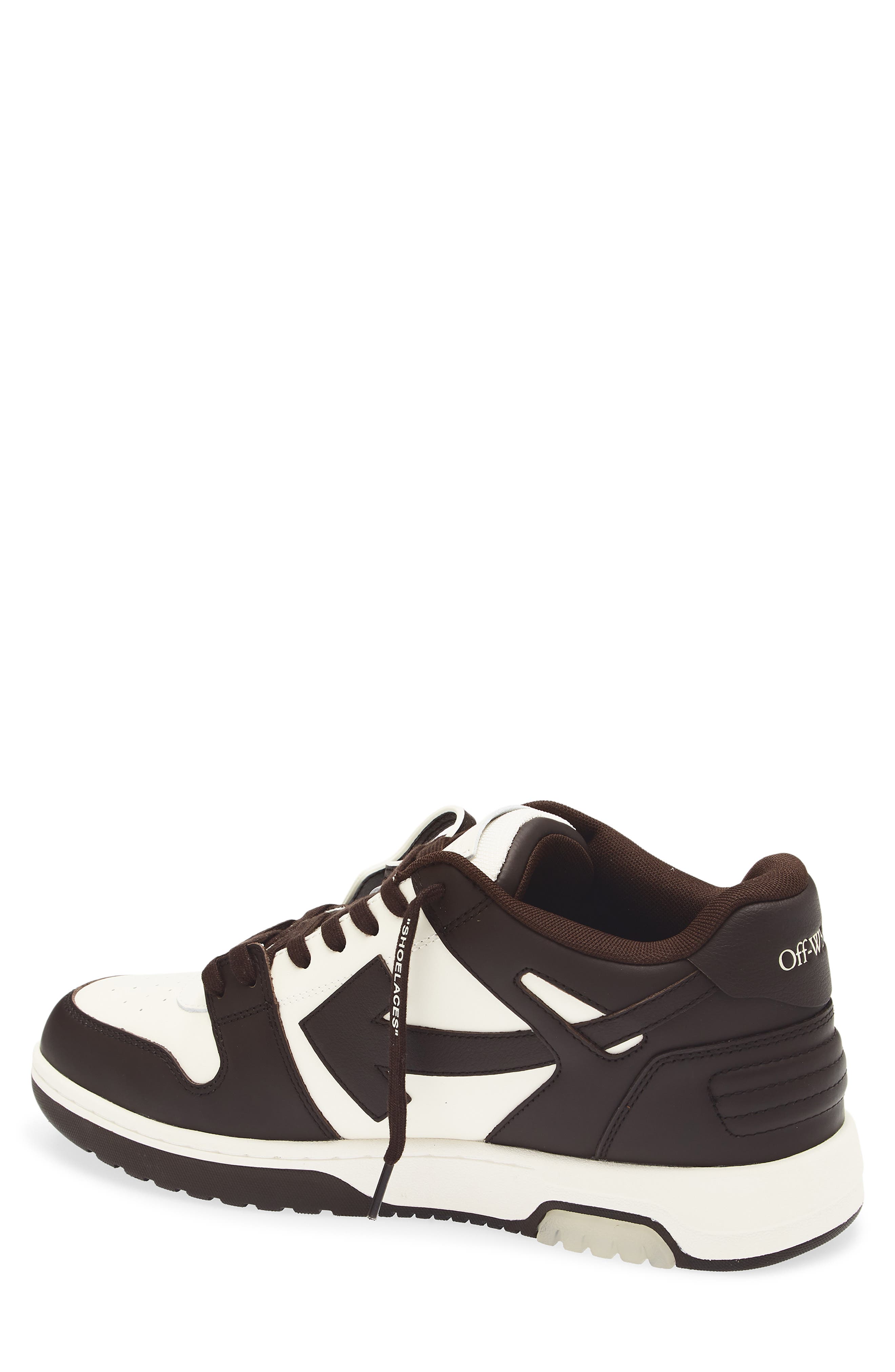 Off-White Out of Office Sneaker, Alternate, color, Chocolate - Cream