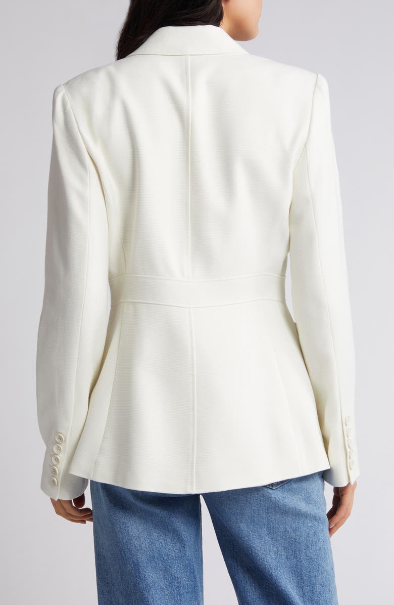 PAIGE Shania Peak Lapel Blazer, Alternate, color, Ivorytonal