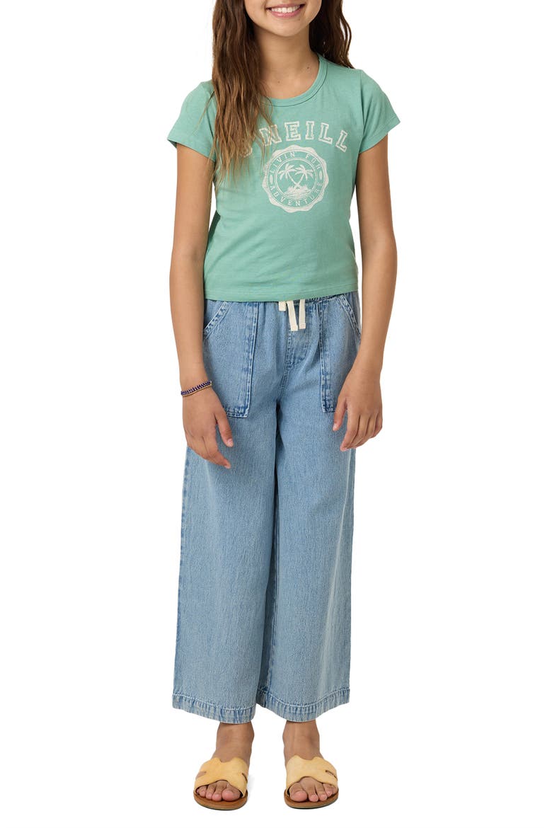 Kids' Athletic Seal Cotton Graphic T-Shirt, Alternate, color, GREEN