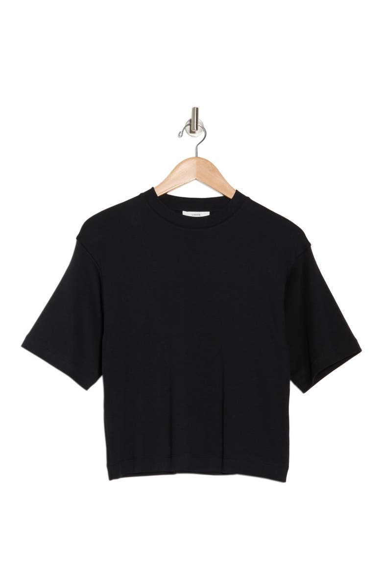 Pima Cotton Wide Sleeve T-Shirt, Alternate, color, COASTAL