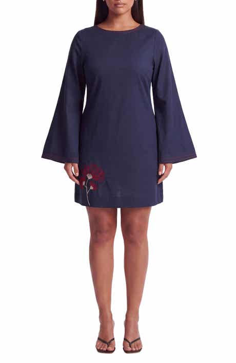 Sia Floral Embroidered Minidress