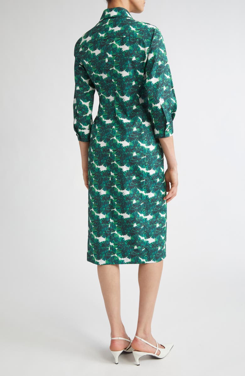 Max Mara Maremma Cotton Poplin Shirtdress, Alternate, color, 