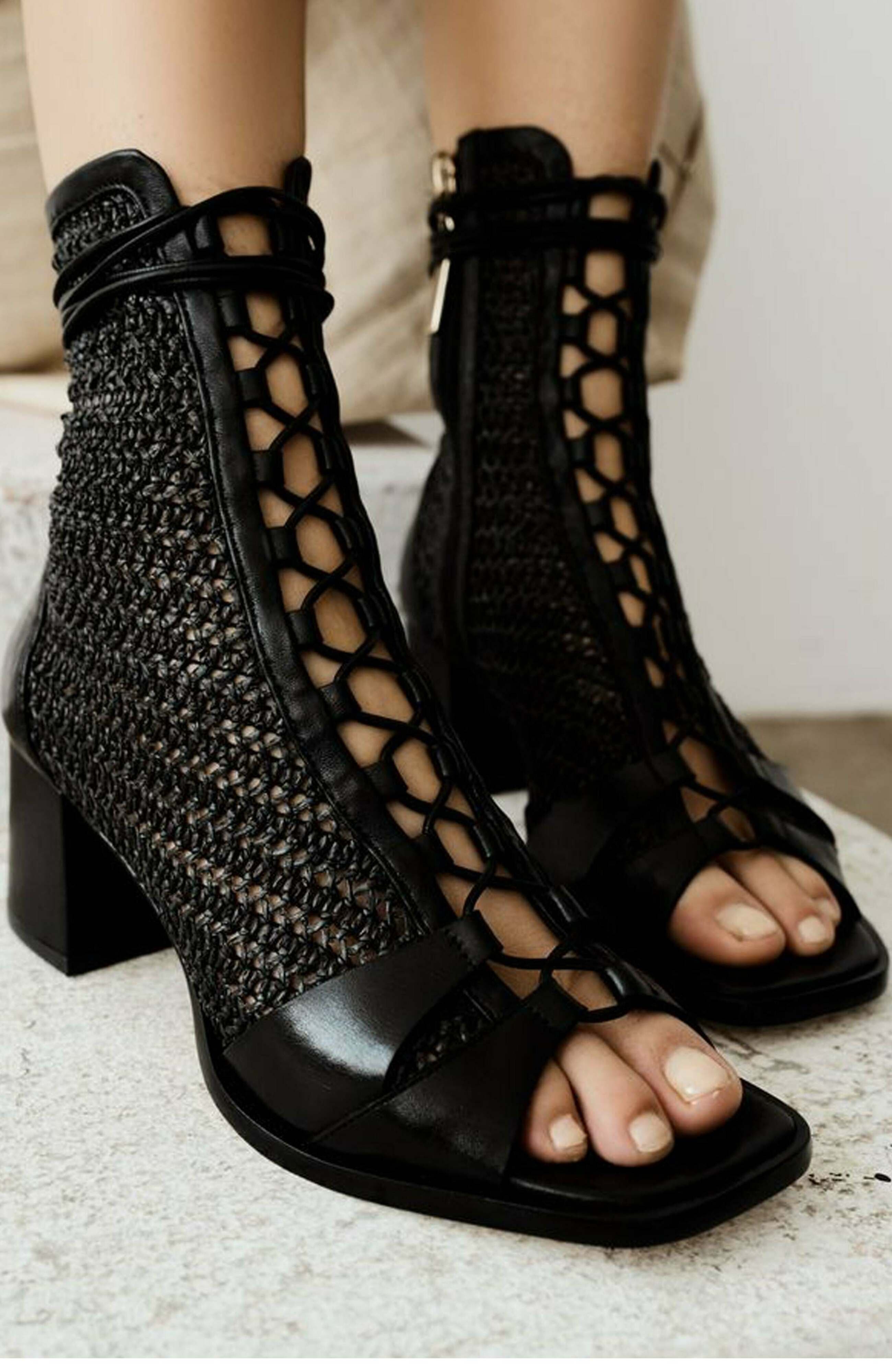 Daniella Shevel Frida Bootie, Alternate, color, Black