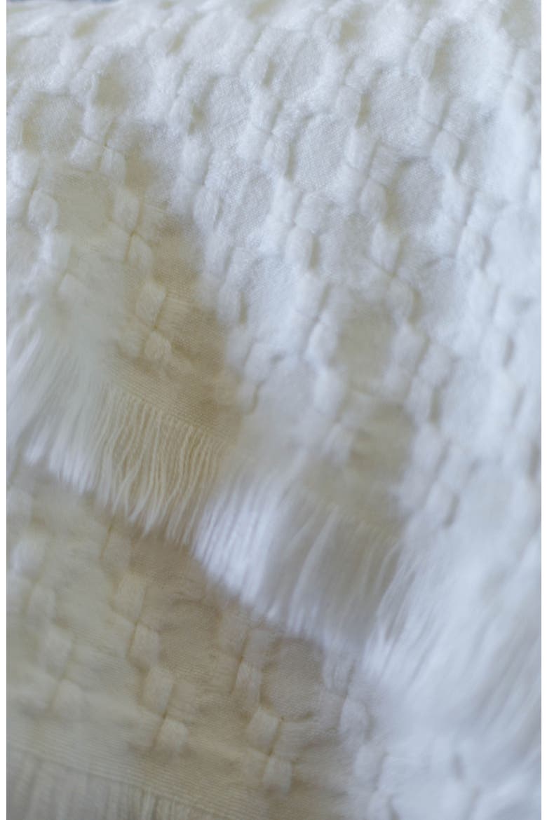 Delphine Throw Blanket, Alternate, color, IVORY