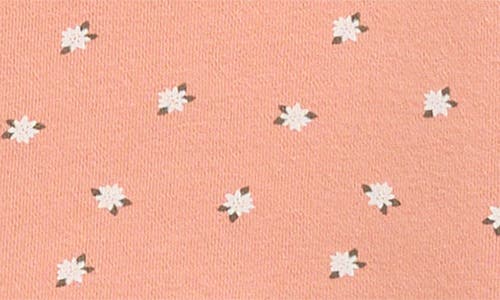 7 For All Mankind Ruffle Yoke 2-piece Joggers Set In Pink