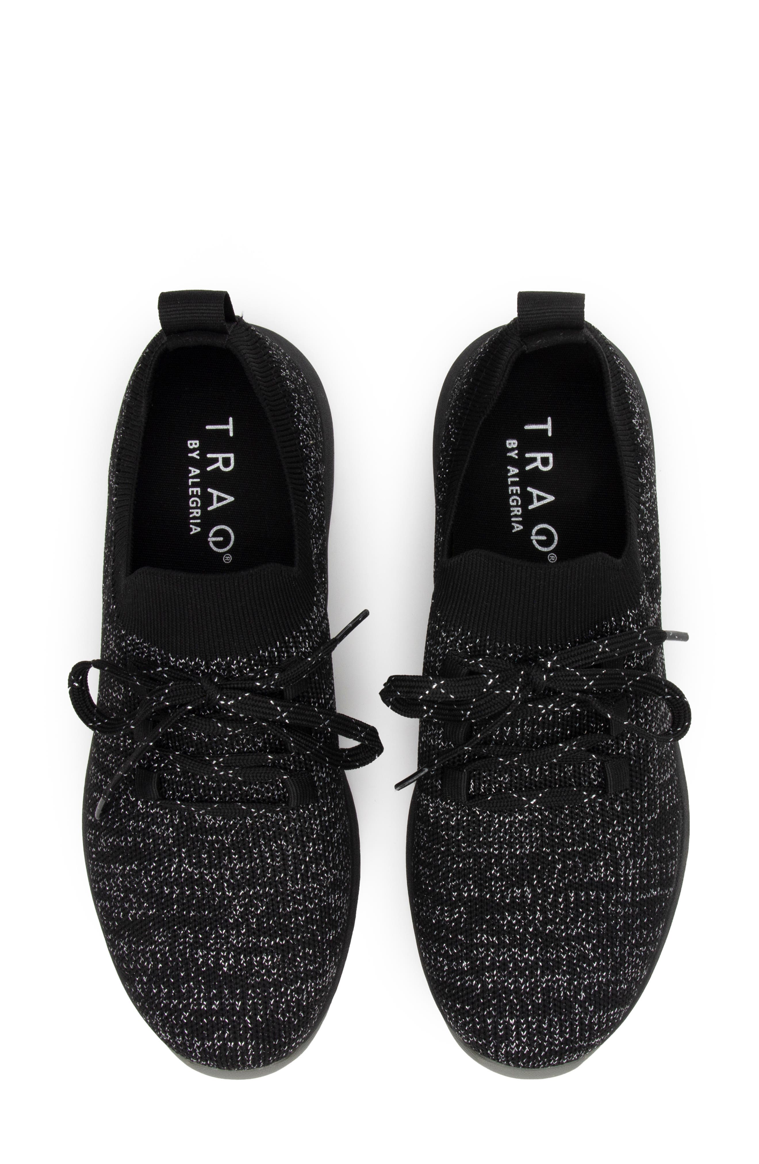 TRAQ by Alegria Alegria Froliq Water Resistant Knit Sneaker, Alternate, color, 