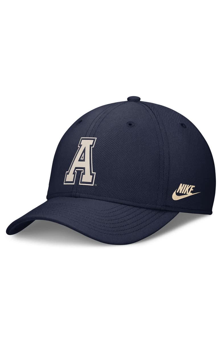 Nike Men's Nike  Navy Auburn Tigers Dri-FIT Vintage Rise Swooshflex Flex Hat, Main, color, Navy