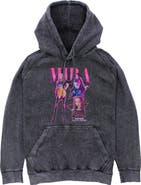KPop Demon Hunters Men's KPop Demon Hunters Mira Super Star Logo  Pull Over Hoodie