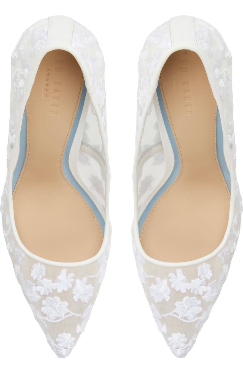 Ted Baker Cara Icon Pump, Alternate, color, White