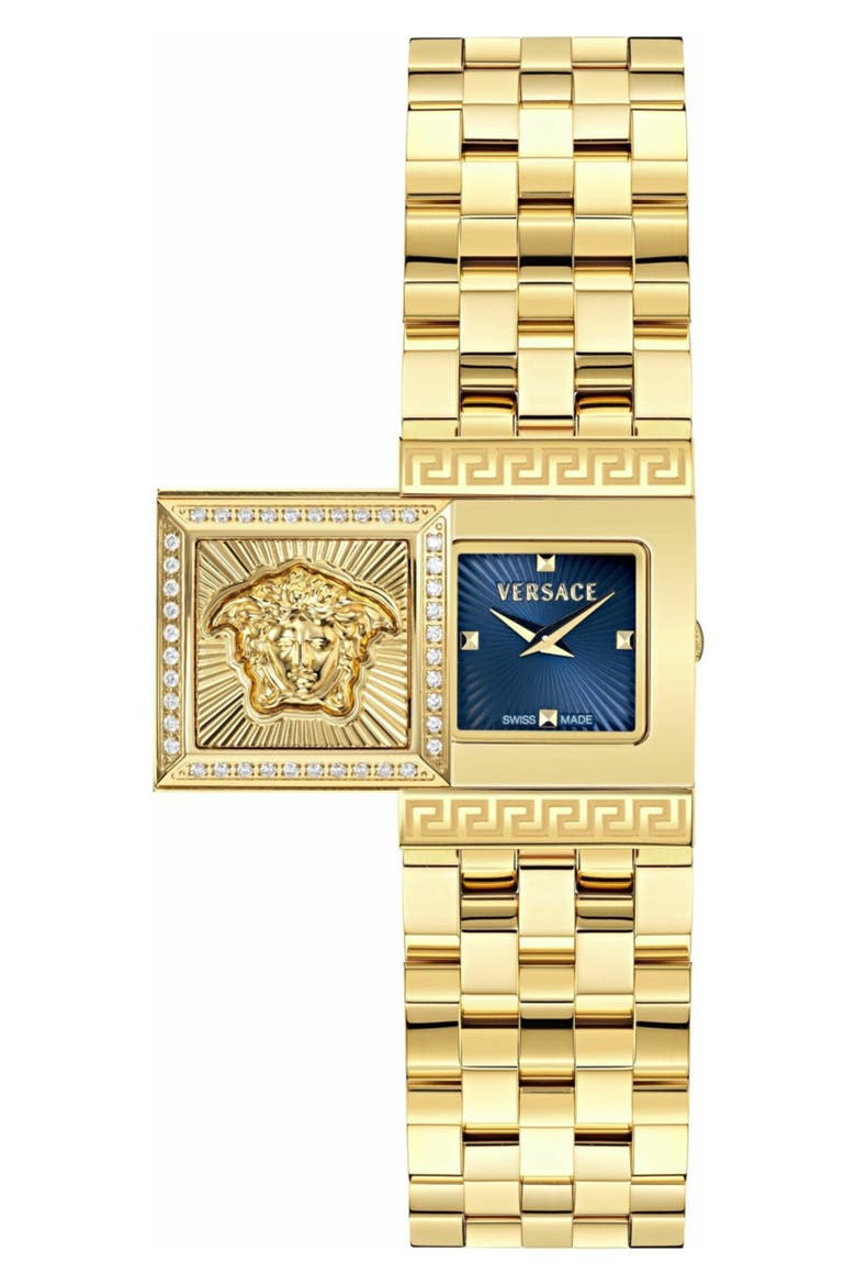 Reveal Precious Bracelet Watch, 33mm, Main, color, IP YELLOW GOLD