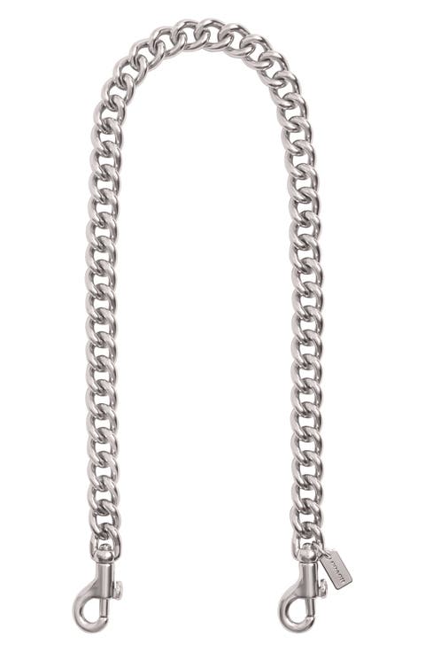 Short Chunky Curb Chain Strap