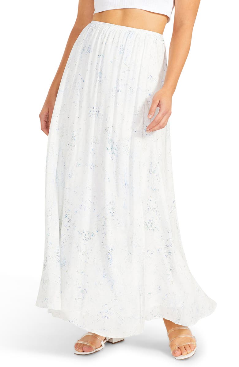 BB Dakota by Steve Madden Fifth Dimension Faux Wrap Skirt, Main, color,