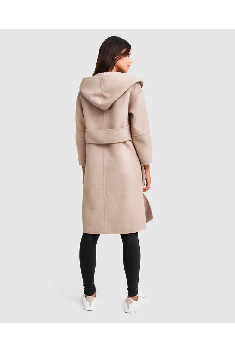 Walk This Way Wool Blend Oversized Coat, Alternate, color, SAND