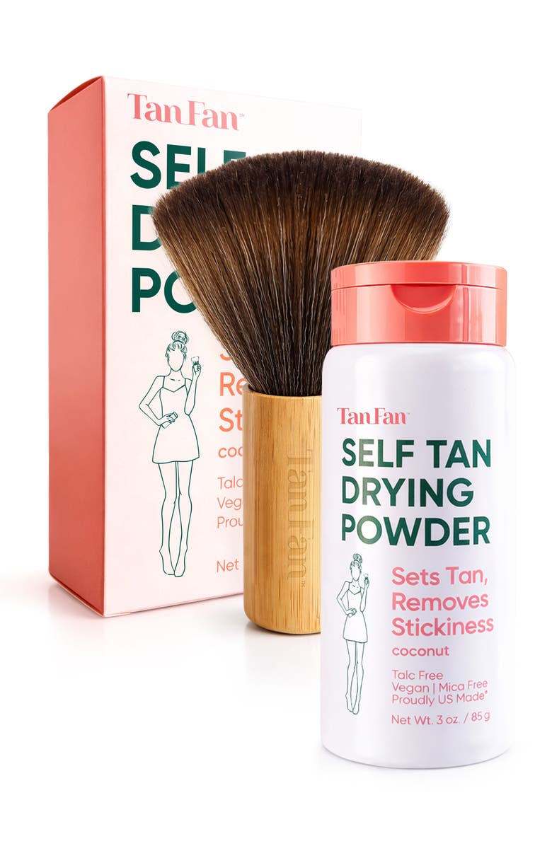 Tan Fan Self Tan Drying Powder, Main, color, 