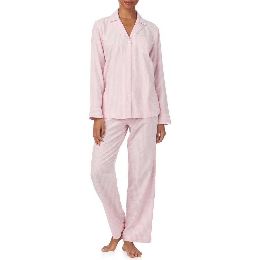 Ralph Lauren Lauren Print Cotton Blend Pajamas In Pattern