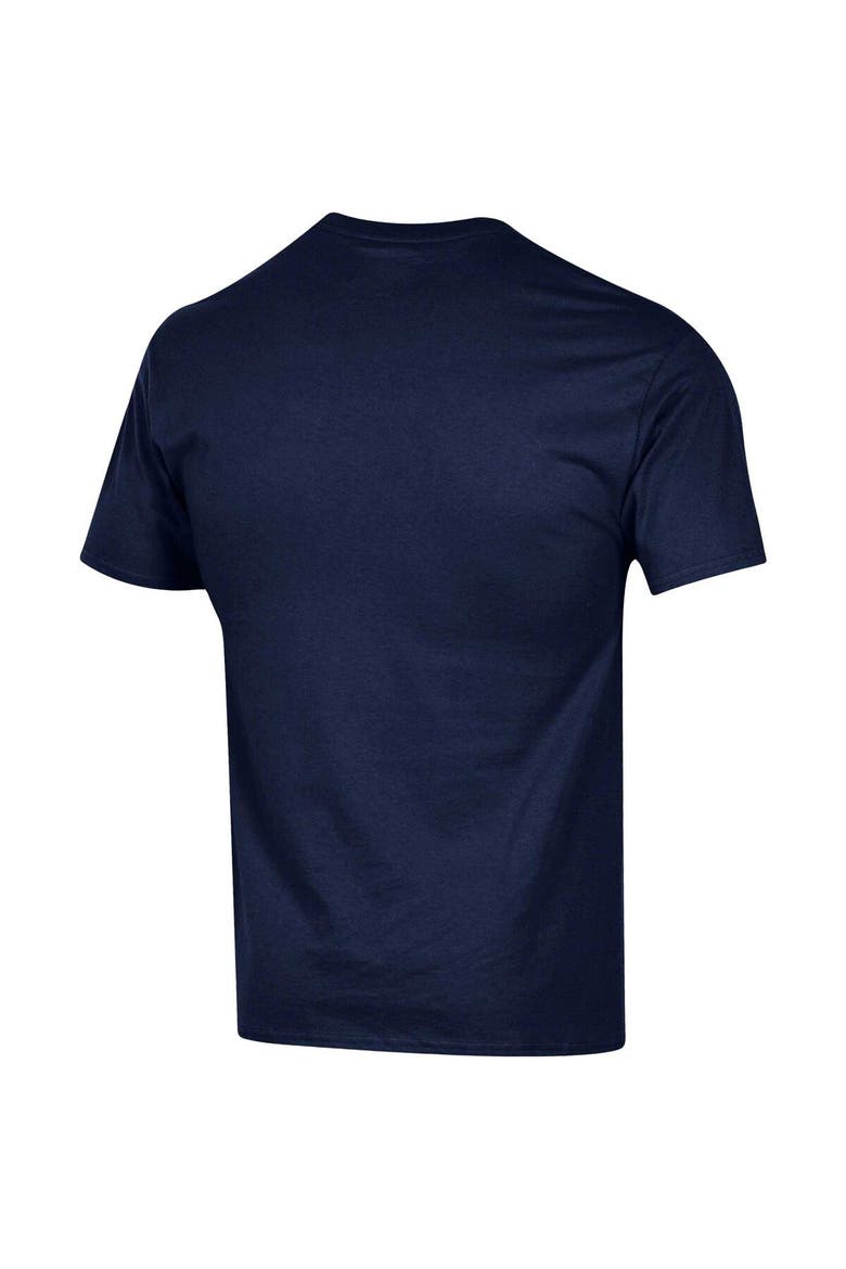 Men's Champion Navy Auburn Tigers Arch Pill T-Shirt, Alternate, color, Navy