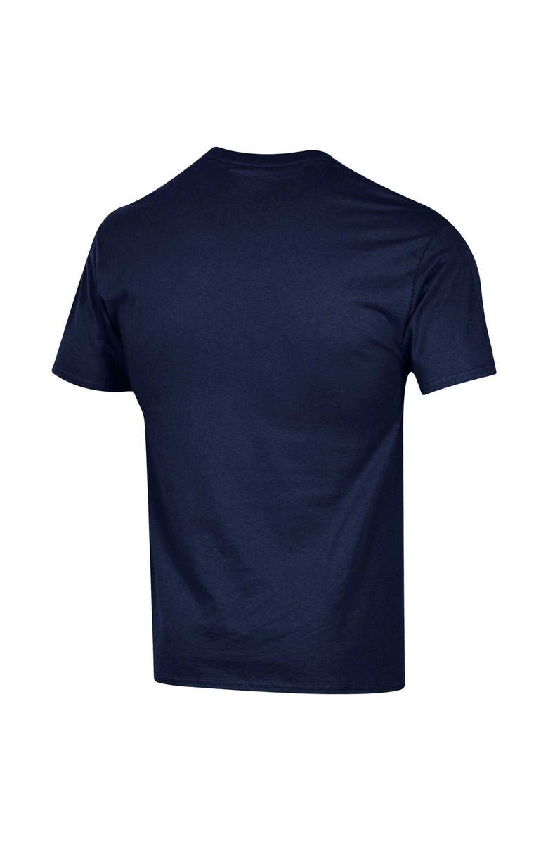 Champion Men's Champion Navy Auburn Tigers Arch Pill T-Shirt, Alternate, color, 
