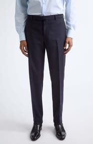 ISAIA Unito Royal Wool & Cashmere Trousers