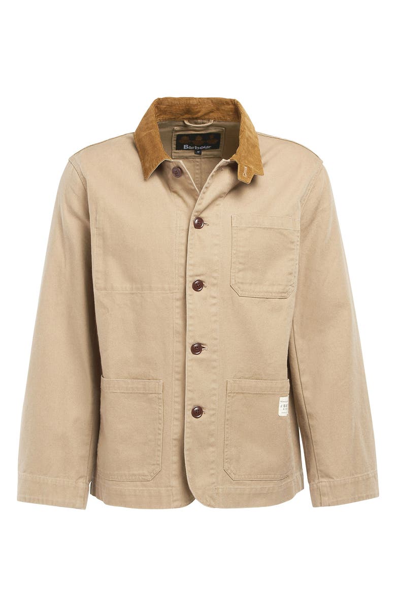 Barbour Casual Cotton Chore Coat, Alternate, color, 