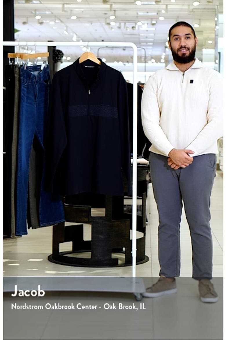 Upgraded Quarter Zip Fleece Top video