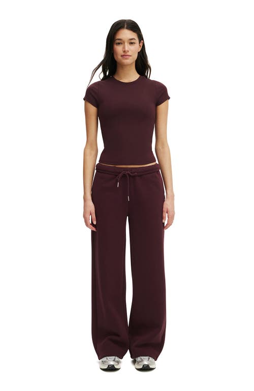 Cotton On Body Active Ultra Soft Fitted Tshirt In Brown
