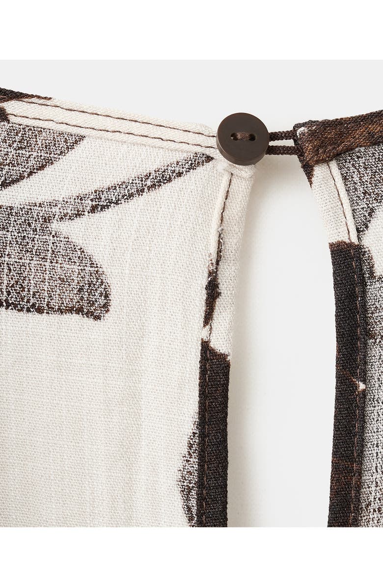 MANGO Floral Print Wide Leg Jumpsuit, Alternate, color, 