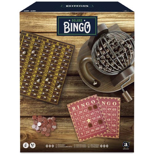 Merchant Ambassador Craftsman Deluxe Wood Bingo Game Set in Multicolored  product