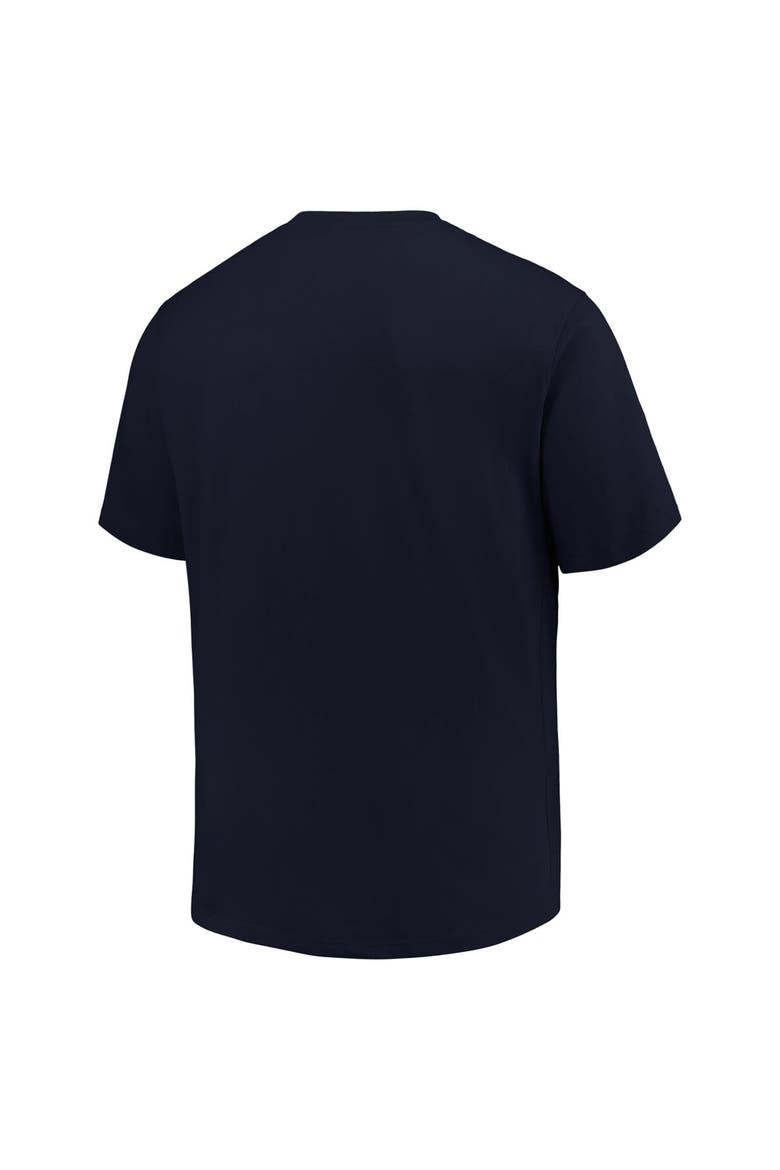 Men's Profile Navy New York Yankees Big & Tall Heart & Soul T-Shirt, Alternate, color, Navy