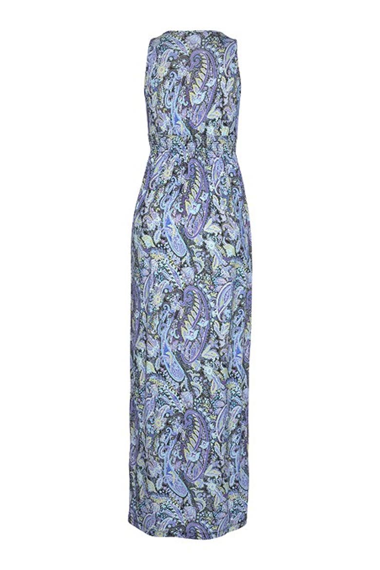Women's Paisley Print Maxi Dress, Alternate, color, Multi Print
