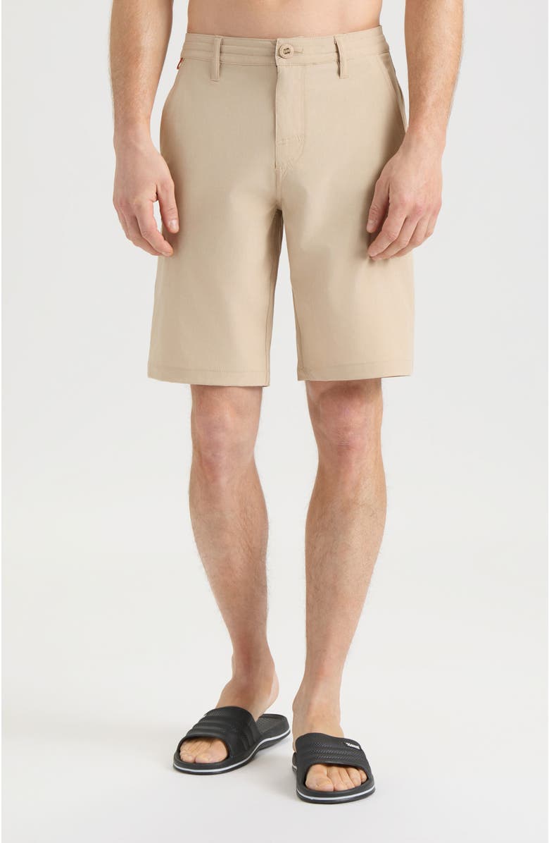 Salt Life Expedition Hybrid Shorts, Main, color, Safari