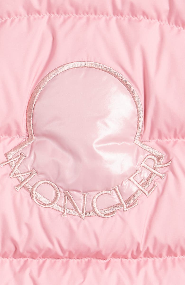 Moncler Kids' Ebre Logo Patch Down Puffer Jacket, Alternate, color, 