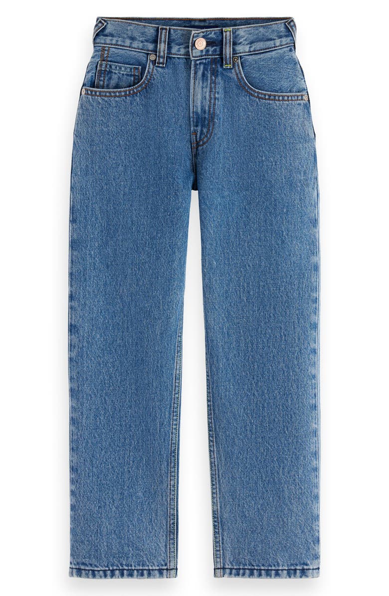 Scotch & Soda Kids' Pitch Loose Fit Jeans, Main, color,