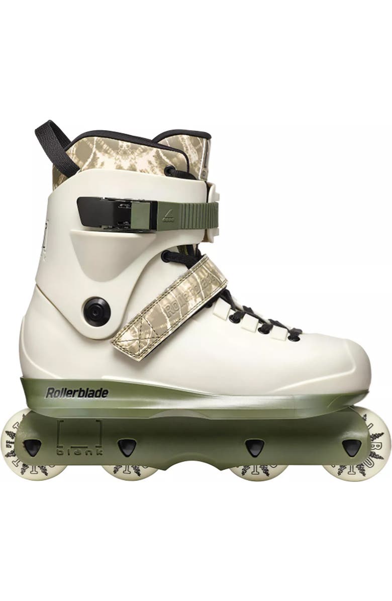 Rollerblade Blank CT Mens Fitness Inline Skates, Alternate, color, Bone