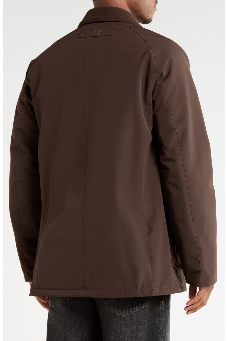 Relaxed Fit Field Coat, Alternate, color, CHOCOLATE