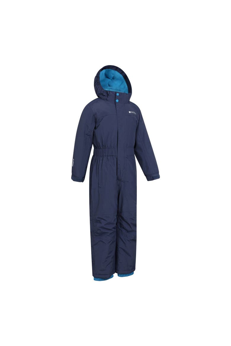 Childrens/kids Cloud All In One Waterproof Snowsuit, Alternate, color, Navy