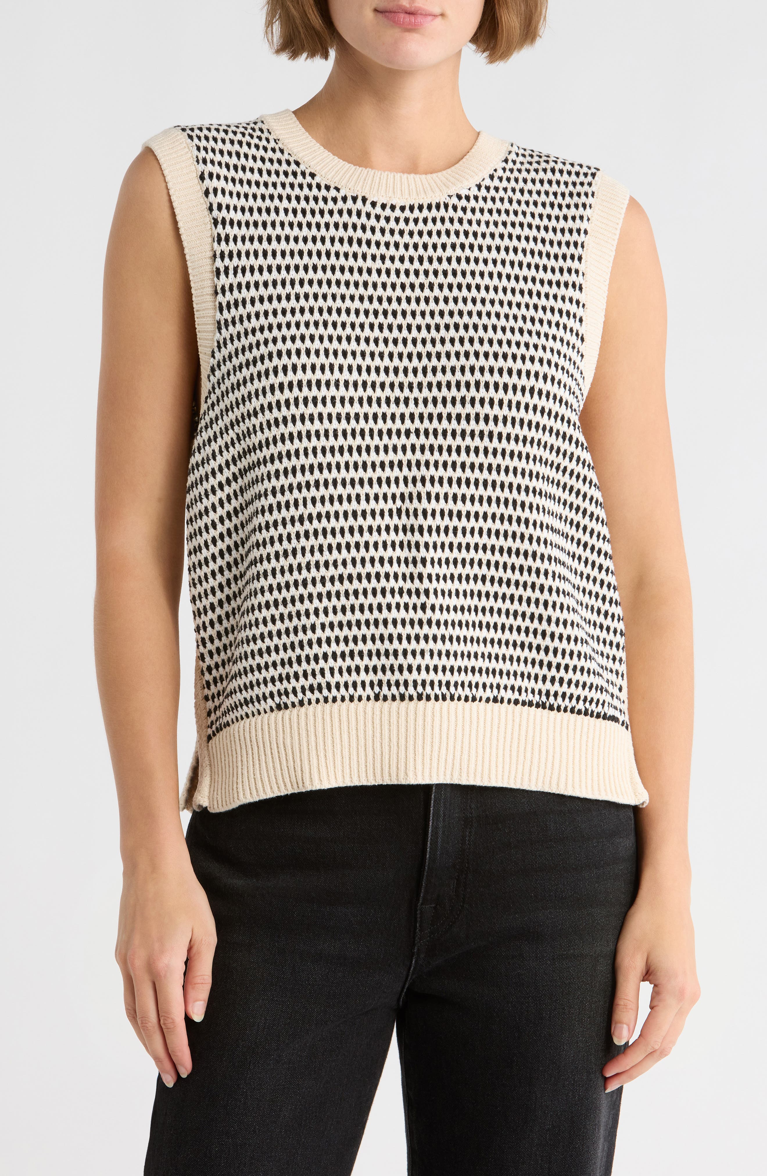 Varley Knowles Textured Cotton Vest