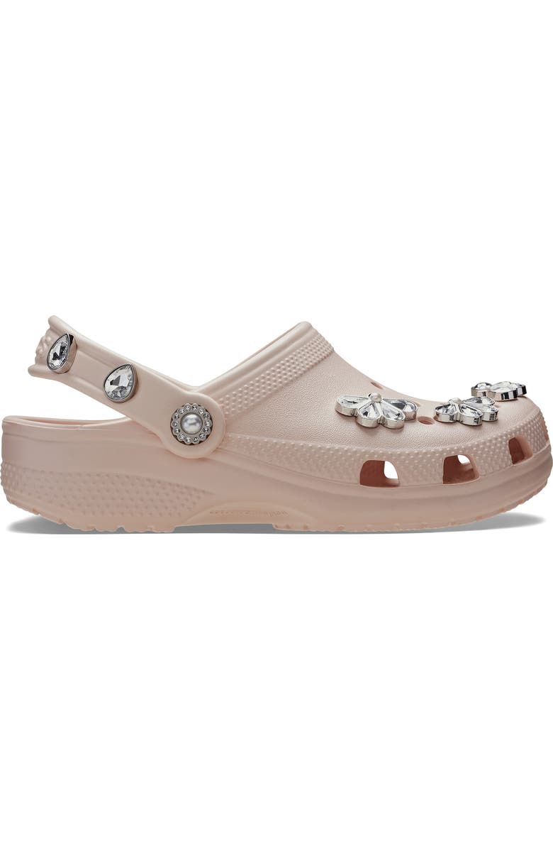 CROCS Kids; Classic Pinnacle Embellished Clog, Alternate, color, Quartz