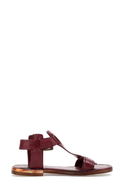 As98 A.s.98 Gifford Ankle Strap Sandal In Ruby