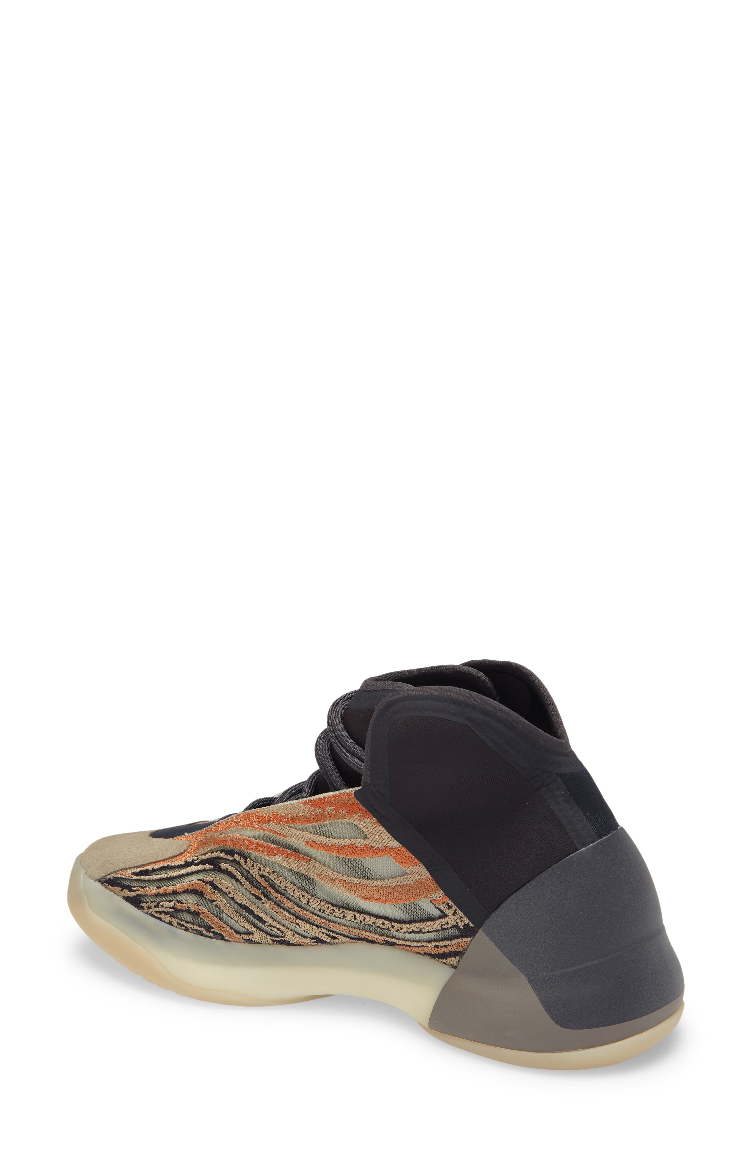 adidas YZY QNTM Flash Orange Sneaker, Alternate, color, 