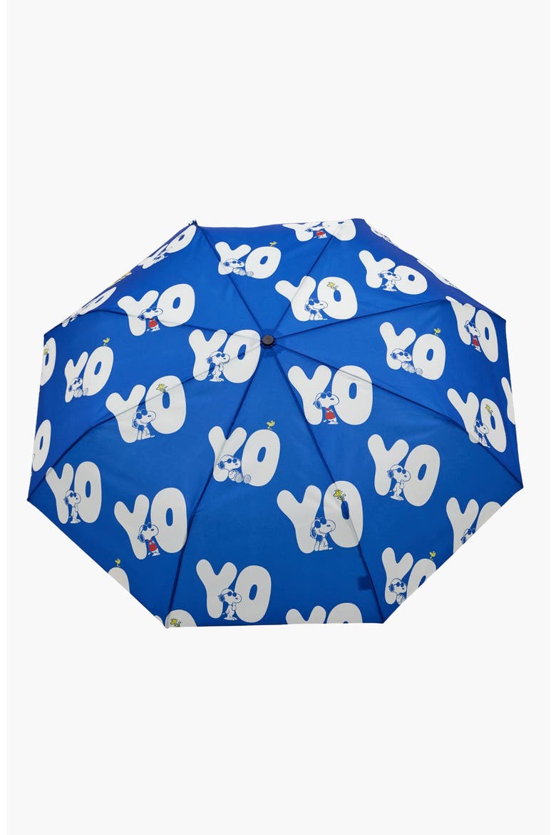 Peanuts Eco-Friendly Compact Duck Umbrella, Alternate, color, Yo